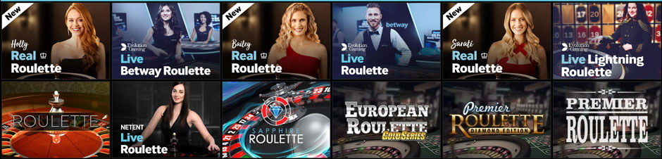 betway casino online roulette bonus